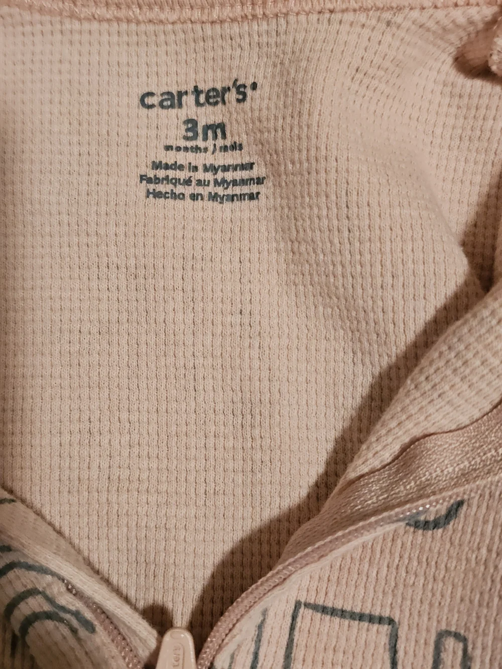 Carters soft pink